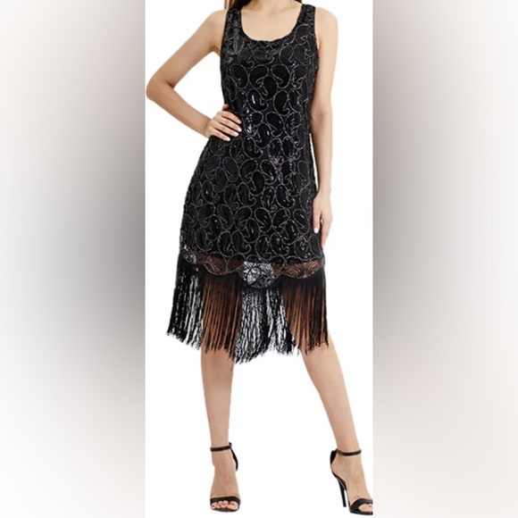 Party Flapper Cocktail Sexy Dress Fashion Woman Party medium - Picture 2 of 13